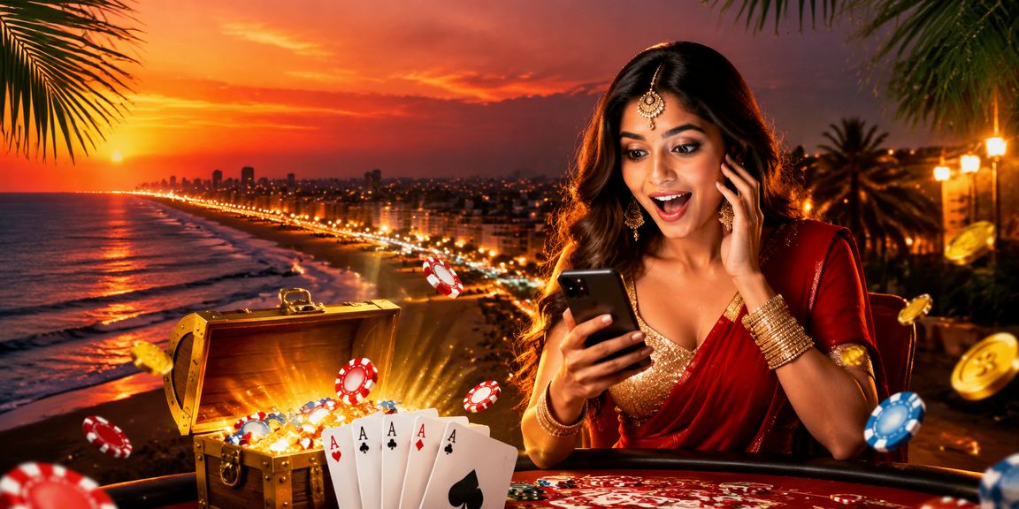 A player enjoying Teen Patti on a mobile device